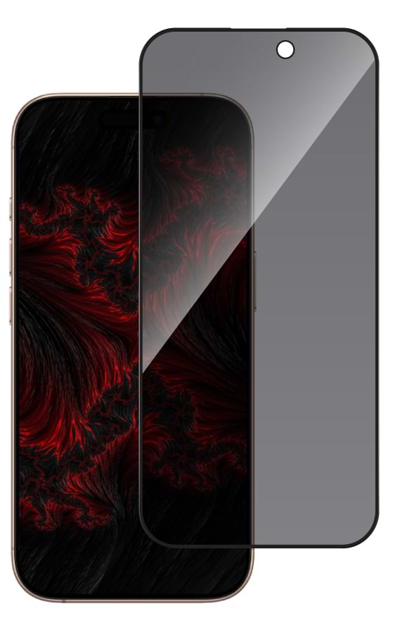 Защитное стекло для смартфона Intaleo Privacy for Apple iPhone 16 Pro Max Black (1283126607035)